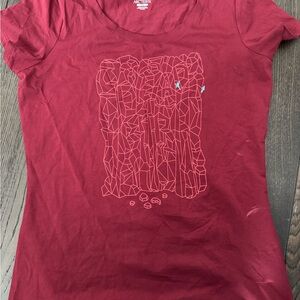 Arc'teryx Women's Red Graphic Tee